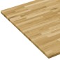 vidaXL Tischplatte Eichenholz Massiv Rechteckig 23 mm 140 x 60 cm vidaXL Tischplatte Eichenholz Massiv Rechteckig 23 mm 140 x 60 cm