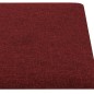 Wandpaneele 12 Stk. Weinrot 30x15 cm Stoff 0,54 m² Wandpaneele 12 Stk. Weinrot 30x15 cm Stoff 0,54 m²