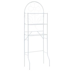 vidaXL Badezimmerregal Weiß 60 x 33 x 174 cm