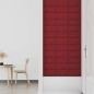 Wandpaneele 12 Stk. Weinrot 30x15 cm Stoff 0,54 m² Wandpaneele 12 Stk. Weinrot 30x15 cm Stoff 0,54 m²