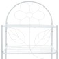 vidaXL Badezimmerregal Weiß 60 x 33 x 174 cm vidaXL Badezimmerregal Weiß 60 x 33 x 174 cm