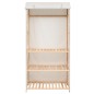 vidaXL Kleiderschrank mit 3 Ebenen 79 x 40 x 170 cm vidaXL Kleiderschrank mit 3 Ebenen 79 x 40 x 170 cm