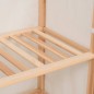 vidaXL Kleiderschrank mit 3 Ebenen 79 x 40 x 170 cm vidaXL Kleiderschrank mit 3 Ebenen 79 x 40 x 170 cm