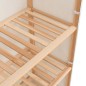 vidaXL Kleiderschrank mit 3 Ebenen 79 x 40 x 170 cm vidaXL Kleiderschrank mit 3 Ebenen 79 x 40 x 170 cm