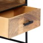 vidaXL Nachttisch 40x30x50 cm Massivholz Mango