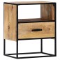vidaXL Nachttisch 40x30x50 cm Massivholz Mango