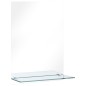 vidaXL Wandspiegel mit Regal 40×60 cm Hartglas vidaXL Wandspiegel mit Regal 40×60 cm Hartglas