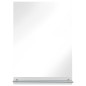 vidaXL Wandspiegel mit Regal 40×60 cm Hartglas vidaXL Wandspiegel mit Regal 40×60 cm Hartglas