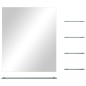 vidaXL Wandspiegel mit 5 Ablagen Silbern 50×60 cm vidaXL Wandspiegel mit 5 Ablagen Silbern 50×60 cm