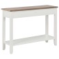 vidaXL Konsolentisch Weiß 110 x 35 x 80 cm Holz vidaXL Konsolentisch Weiß 110 x 35 x 80 cm Holz
