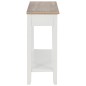 vidaXL Konsolentisch Weiß 110 x 35 x 80 cm Holz vidaXL Konsolentisch Weiß 110 x 35 x 80 cm Holz