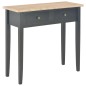 vidaXL Frisiertisch Konsolentisch Schwarz 79x30x74 cm Holz vidaXL Frisiertisch Konsolentisch Schwarz 79x30x74 cm Holz
