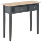 vidaXL Frisiertisch Konsolentisch Schwarz 79x30x74 cm Holz vidaXL Frisiertisch Konsolentisch Schwarz 79x30x74 cm Holz