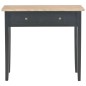 vidaXL Frisiertisch Konsolentisch Schwarz 79x30x74 cm Holz vidaXL Frisiertisch Konsolentisch Schwarz 79x30x74 cm Holz