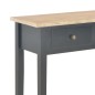 vidaXL Frisiertisch Konsolentisch Schwarz 79x30x74 cm Holz vidaXL Frisiertisch Konsolentisch Schwarz 79x30x74 cm Holz