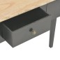 vidaXL Frisiertisch Konsolentisch Schwarz 79x30x74 cm Holz vidaXL Frisiertisch Konsolentisch Schwarz 79x30x74 cm Holz