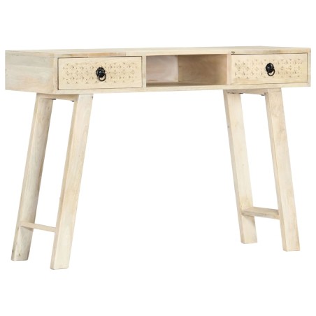 vidaXL Konsolentisch 110×35×76 cm Massivholz Mango
