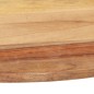 vidaXL Tischplatte Massivholz Palisander Rund 25-27 mm 80 cm vidaXL Tischplatte Massivholz Palisander Rund 25-27 mm 80 cm