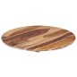 vidaXL Tischplatte Massivholz Palisander Rund 25-27 mm 80 cm vidaXL Tischplatte Massivholz Palisander Rund 25-27 mm 80 cm