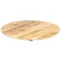 vidaXL Tischplatte Massivholz Mango Rund 15-16 mm 60 cm vidaXL Tischplatte Massivholz Mango Rund 15-16 mm 60 cm