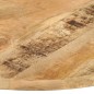 vidaXL Tischplatte Massivholz Mango Rund 25-27 mm 70 cm vidaXL Tischplatte Massivholz Mango Rund 25-27 mm 70 cm