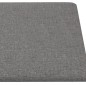 vidaXL Wandpaneele 12 Stk. Hellgrau 30x15 cm Stoff 0,54 m² vidaXL Wandpaneele 12 Stk. Hellgrau 30x15 cm Stoff 0,54 m²