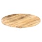 vidaXL Tischplatte Massivholz Mango Rund 25-27 mm 70 cm vidaXL Tischplatte Massivholz Mango Rund 25-27 mm 70 cm