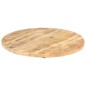 vidaXL Tischplatte Massivholz Mango Rund 25-27 mm 70 cm vidaXL Tischplatte Massivholz Mango Rund 25-27 mm 70 cm