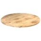 vidaXL Tischplatte Massivholz Mango Rund 25-27 mm 70 cm vidaXL Tischplatte Massivholz Mango Rund 25-27 mm 70 cm