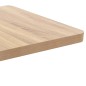 vidaXL Bistrotisch Hellbraun 60x60 cm MDF vidaXL Bistrotisch Hellbraun 60x60 cm MDF