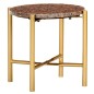 vidaXL Couchtisch Braun 40×40×40 cm Echtstein in Marmoroptik vidaXL Couchtisch Braun 40×40×40 cm Echtstein in Marmoroptik