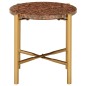 vidaXL Couchtisch Braun 40×40×40 cm Echtstein in Marmoroptik vidaXL Couchtisch Braun 40×40×40 cm Echtstein in Marmoroptik