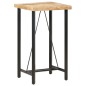 vidaXL Bartisch 60x60x107 cm Raues Mangoholz vidaXL Bartisch 60x60x107 cm Raues Mangoholz