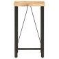 vidaXL Bartisch 60x60x107 cm Raues Mangoholz vidaXL Bartisch 60x60x107 cm Raues Mangoholz
