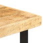vidaXL Bartisch 60x60x107 cm Raues Mangoholz vidaXL Bartisch 60x60x107 cm Raues Mangoholz