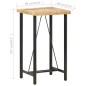 vidaXL Bartisch 60x60x107 cm Raues Mangoholz vidaXL Bartisch 60x60x107 cm Raues Mangoholz