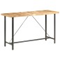 vidaXL Bartisch 180x70x107 cm Raues Mangoholz vidaXL Bartisch 180x70x107 cm Raues Mangoholz