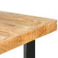 vidaXL Bartisch 180x70x107 cm Raues Mangoholz vidaXL Bartisch 180x70x107 cm Raues Mangoholz