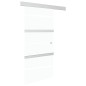 vidaXL Schiebetür mit weichen Stoppern ESG-Glas und Aluminium 90x205cm vidaXL Schiebetür mit weichen Stoppern ESG-Glas und Aluminium 90x205cm