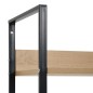 vidaXL Bücherregal 3 Regalböden Eiche 60×27,6×90,5 cm Holzwerkstoff vidaXL Bücherregal 3 Regalböden Eiche 60×27,6×90,5 cm Holzwerkstoff