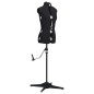 vidaXL Schneiderpuppe Verstellbar Weiblich Schwarz S Größe 33-40 vidaXL Schneiderpuppe Verstellbar Weiblich Schwarz S Größe 33-40