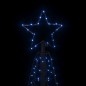 LED-Weihnachtsbaum Kegelform Blau 200 LEDs 70x180 cm LED-Weihnachtsbaum Kegelform Blau 200 LEDs 70x180 cm
