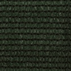 vidaXL Balkon-Sichtschutz Dunkelgrün 120x400 cm HDPE