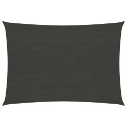 vidaXL Sonnensegel 160 g/m² Anthrazit 5x6 m HDPE