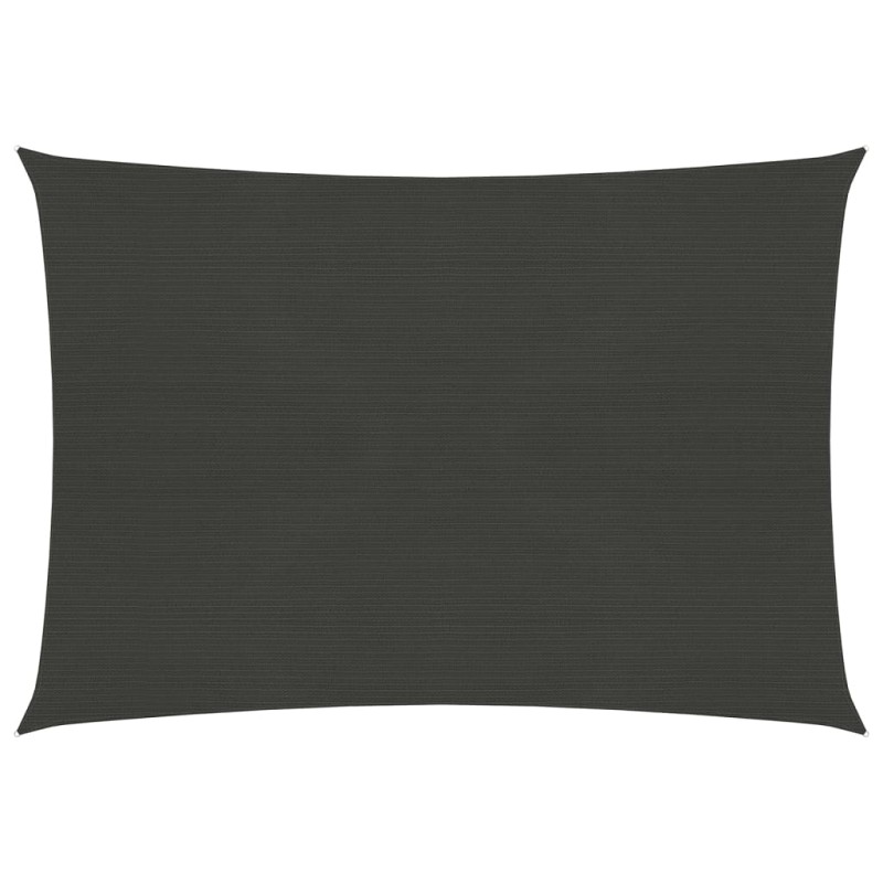 vidaXL Sonnensegel 160 g/m² Anthrazit 5x6 m HDPE vidaXL Sonnensegel 160 g/m² Anthrazit 5x6 m HDPE