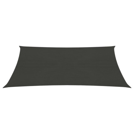 vidaXL Sonnensegel 160 g/m² Anthrazit 6x7 m HDPE
