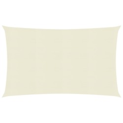 vidaXL Sonnensegel 160 g/m² Creme 2,5x5 m HDPE 
