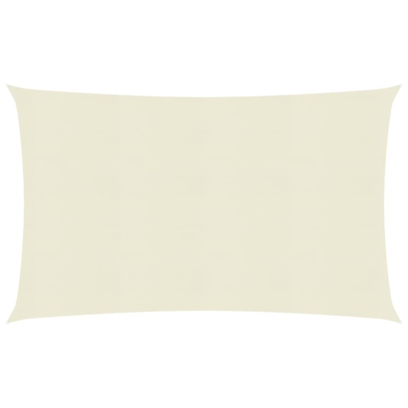 vidaXL Sonnensegel 160 g/m² Creme 2,5x5 m HDPE vidaXL Sonnensegel 160 g/m² Creme 2,5x5 m HDPE