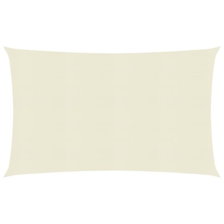 vidaXL Sonnensegel 160 g/m² Creme 2,5x5 m HDPE 