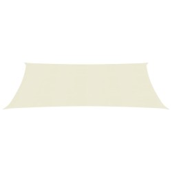 vidaXL Sonnensegel 160 g/m² Creme 2,5x5 m HDPE 